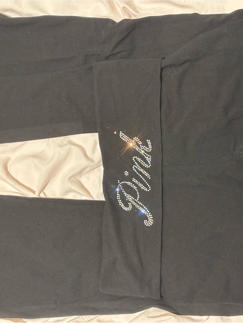 PINK Victoria's Secret Black Tag Detail
